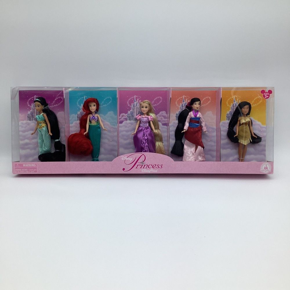 Disney‎ Parks Disney Princess Doll Set Of 5 New
